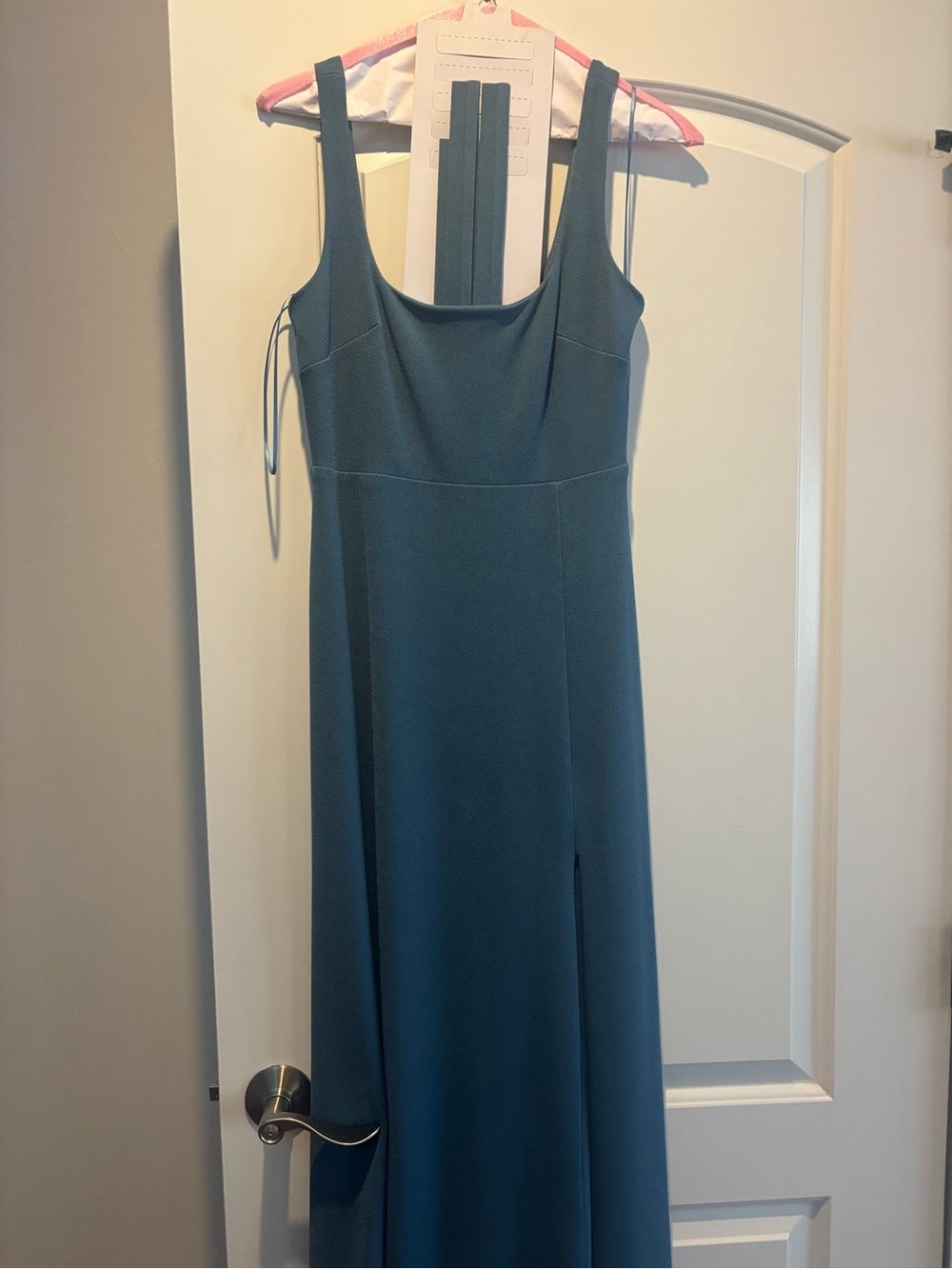 Birdy Grey Teal Scoop-Neck Maxi Dress